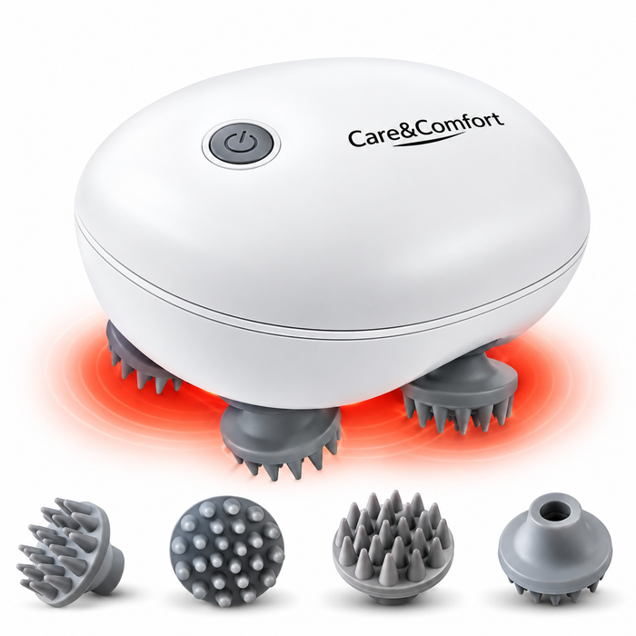 Smart Scalp Massager For Hair Growth & Stress Relief | Waterproof Head Massager