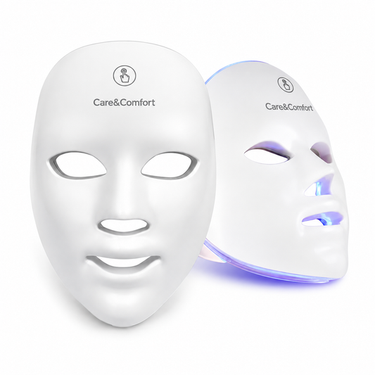 LED Hdra Face Mask - 7 Colors Facial LED Mask Photon Skin Therapy Rejuvenation Wireless Anti Aging